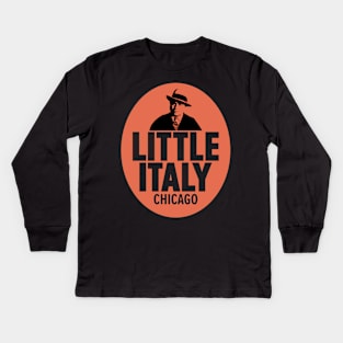 Little Italy Shirt  Celebrate the Heart of Italian Culture Kids Long Sleeve T-Shirt